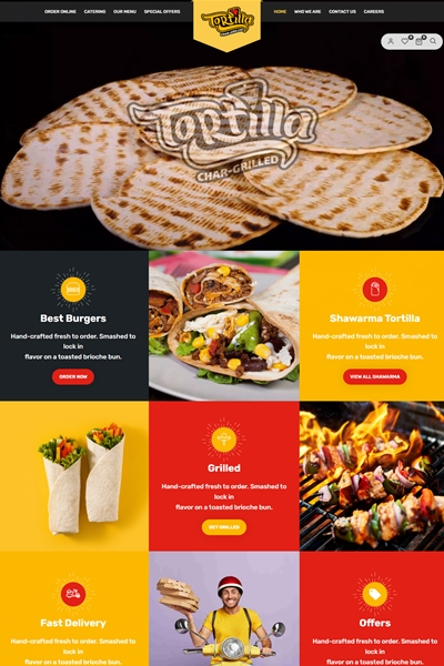 Website template 8
