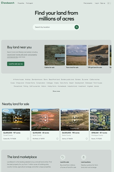LAND SEARCH